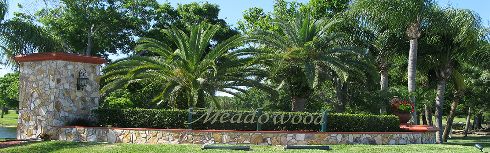 Meadowood Community Association Entrance Sign Carousel