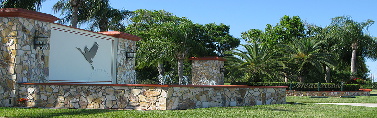 Meadowood Community Association Entrance Sign Carousel